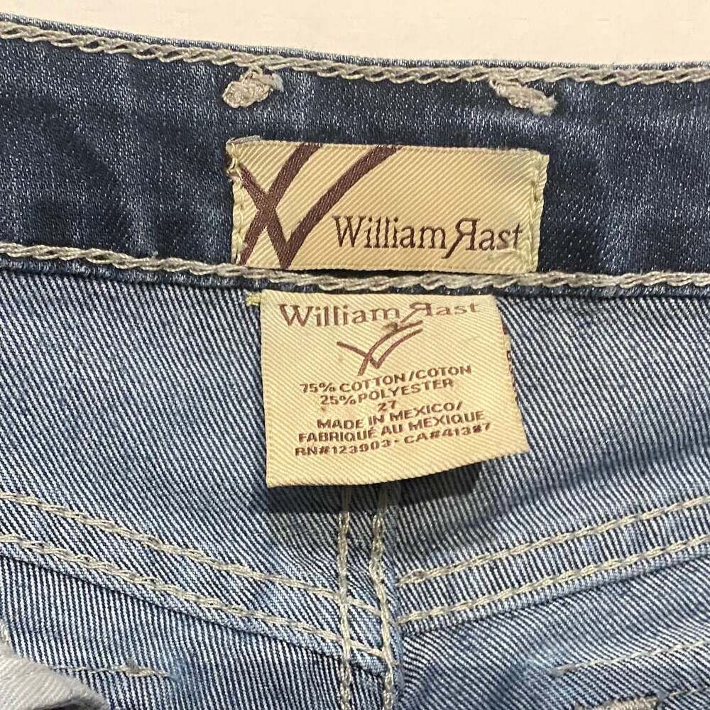William Rast Belle Flare Low Rise Jeans, Size 27